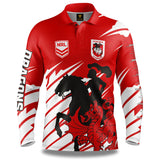 NRL St George Dragons Ignition Fishing Shirt
