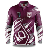 NRL QLD Maroons Ignition Fishing Shirt