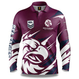 NRL Manly Sea Eagles Ignition Fishing Shirt