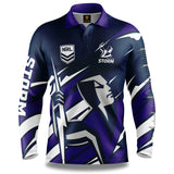 NRL Melbourne Storm Ignition Fishing Shirt