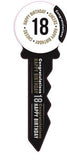 18th Birthday Key - Landmark Designs