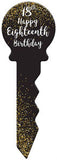 18th Birthday Key - Landmark Designs