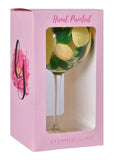 Hand Painted Wine Glasses