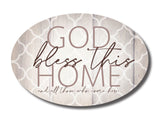 Oval Ceramic Home Warmer Plaques