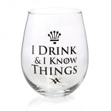 Stemless Wine Glasses