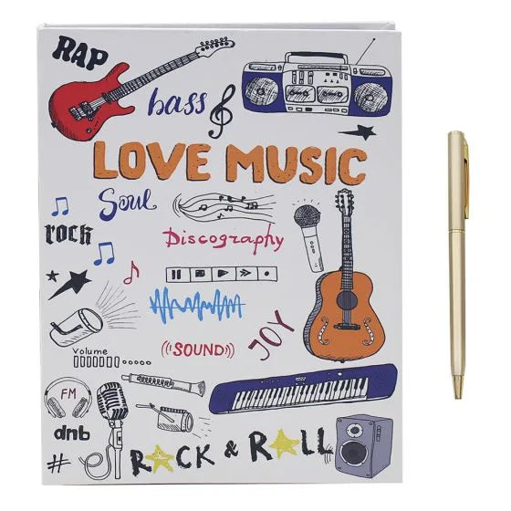 Love Music Stationery Set