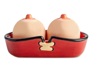 Boobs Salt & Pepper Shaker Set