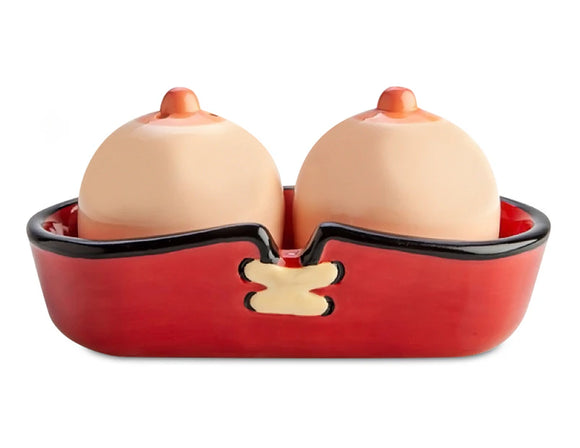 Boobs Salt & Pepper Shaker Set