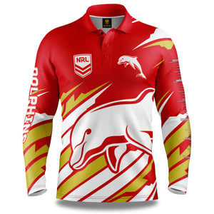 NRL Dolphins Ignition Fishing Shirt