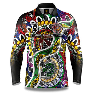 NRL Indigenous All Stars Pride Fishing Shirt - Adult