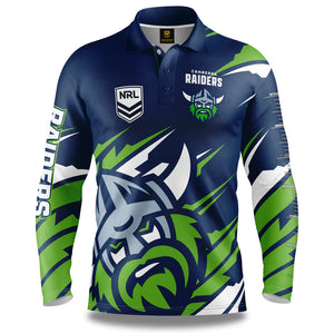 NRL Canberra Raiders Ignition Fishing Shirt
