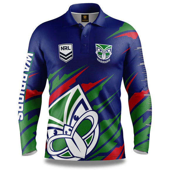 NRL New Zealand Warriors Ignition Fishing Shirt