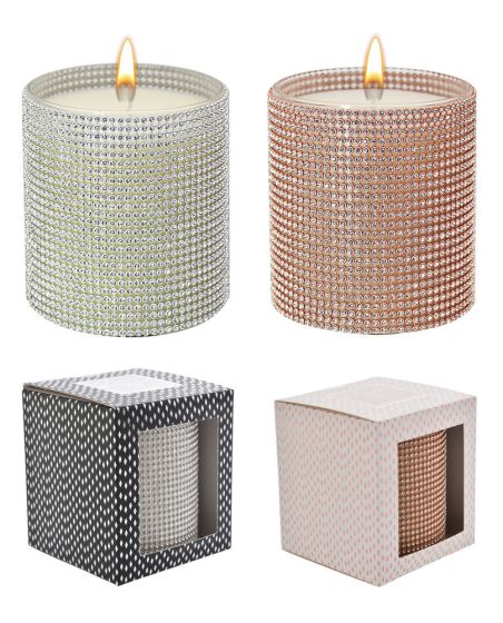 Diamante Bling Candle