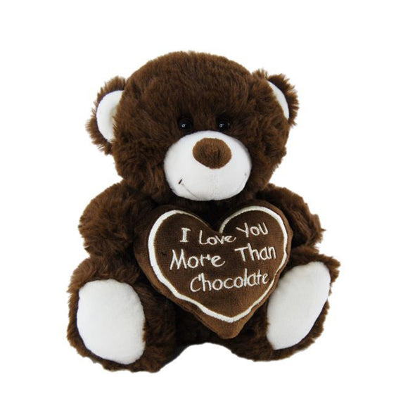 Love You More Than Chocolate Valentine's Bear