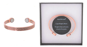 Equilibrium Magnetic Copper Bangle