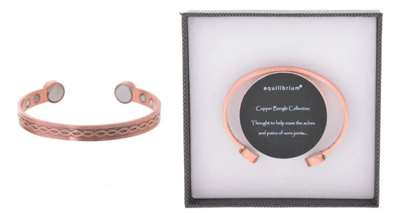 Equilibrium Magnetic Copper Bangle