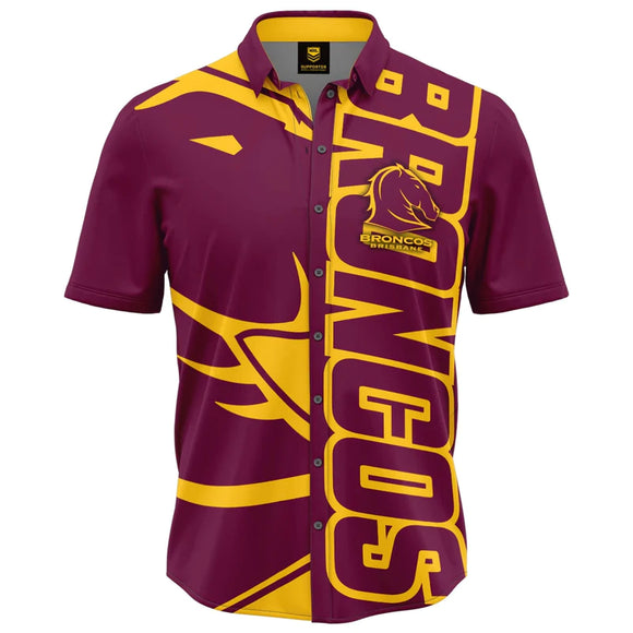 NRL Brisbane Broncos Showtime Party Shirt
