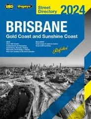 2024 Brisbane UBD Refidex / Street Directory