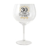 Sip Celebration 30th - Balloon Glass