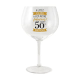 Sip Celebration 50th - Balloon Glass