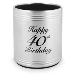 40th Birthday Stubby Cooler