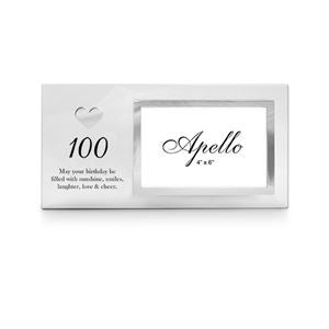 100th Heart Photo Frame