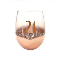 Ombre Stemless Wine Glass 21st