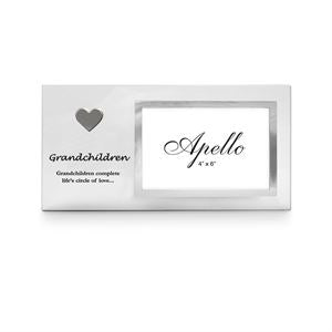 Grandchildren Heart Photo Frame