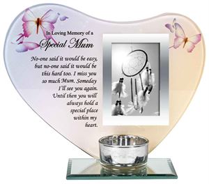 Remembrance / Memorial Tea Light Photo Frame