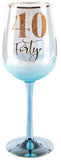 Wine Glasses - Glitterati Birthday