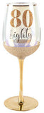 Wine Glasses - Glitterati Birthday
