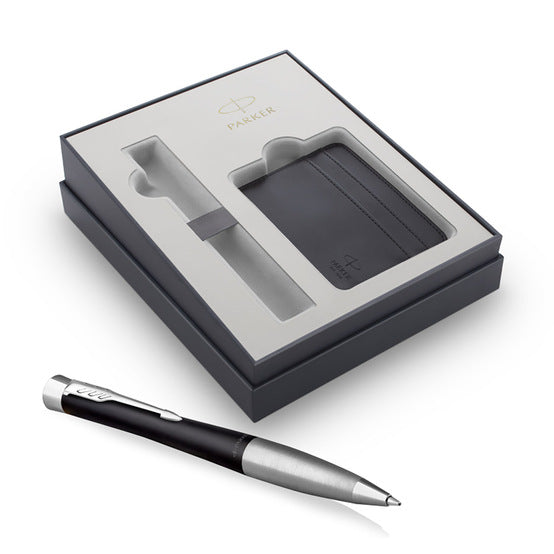 Parker Urban Twist Ballpoint Pen and Cardholder Gift Set