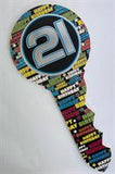 Birthday Key 21st 40cm