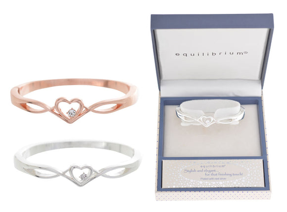 Equilibrium Love Heart Bangle