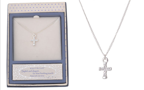 Necklace Cross Silver Jewellery