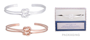 Equilibrium Love Knot Bangle