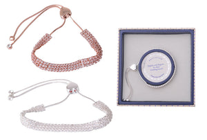 Equilibrium Heart Bling Bracelet