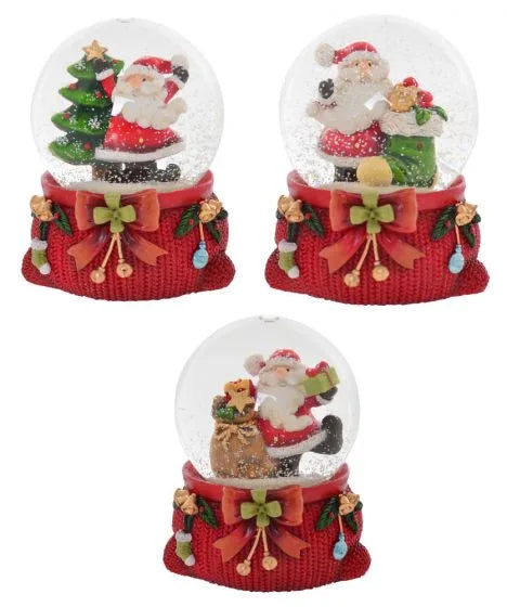 Santa Snow Globe