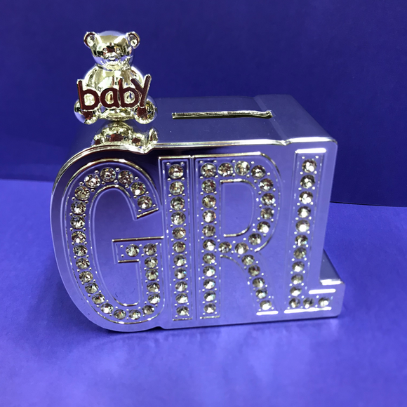 Baby Girl Money Box