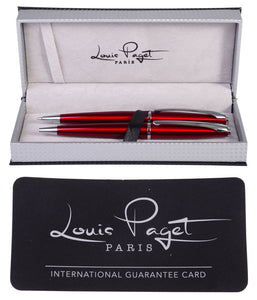 LOUIS PAGET PARIS 2 PIECE GIFT PEN SET
