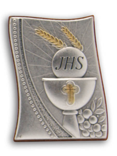 Communion Silver Plaque