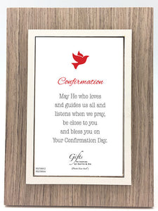 Confirmation Frame - Brown