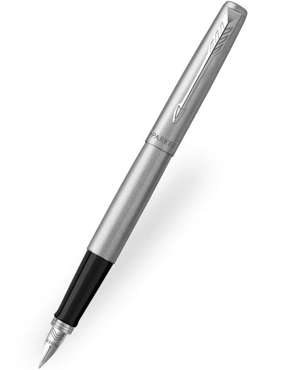 Parker Jotter Stainless Steel Chrome Trim Fountain Pen