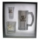 Happy Birthday Gift Pack - Shot Glass, Beer Stein & Scotch Glass