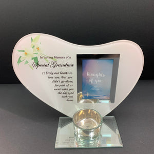 In Loving Memory - Candle Holder
